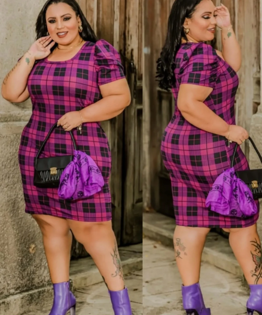 Vestido Feminino Basic Chic Plus Size
