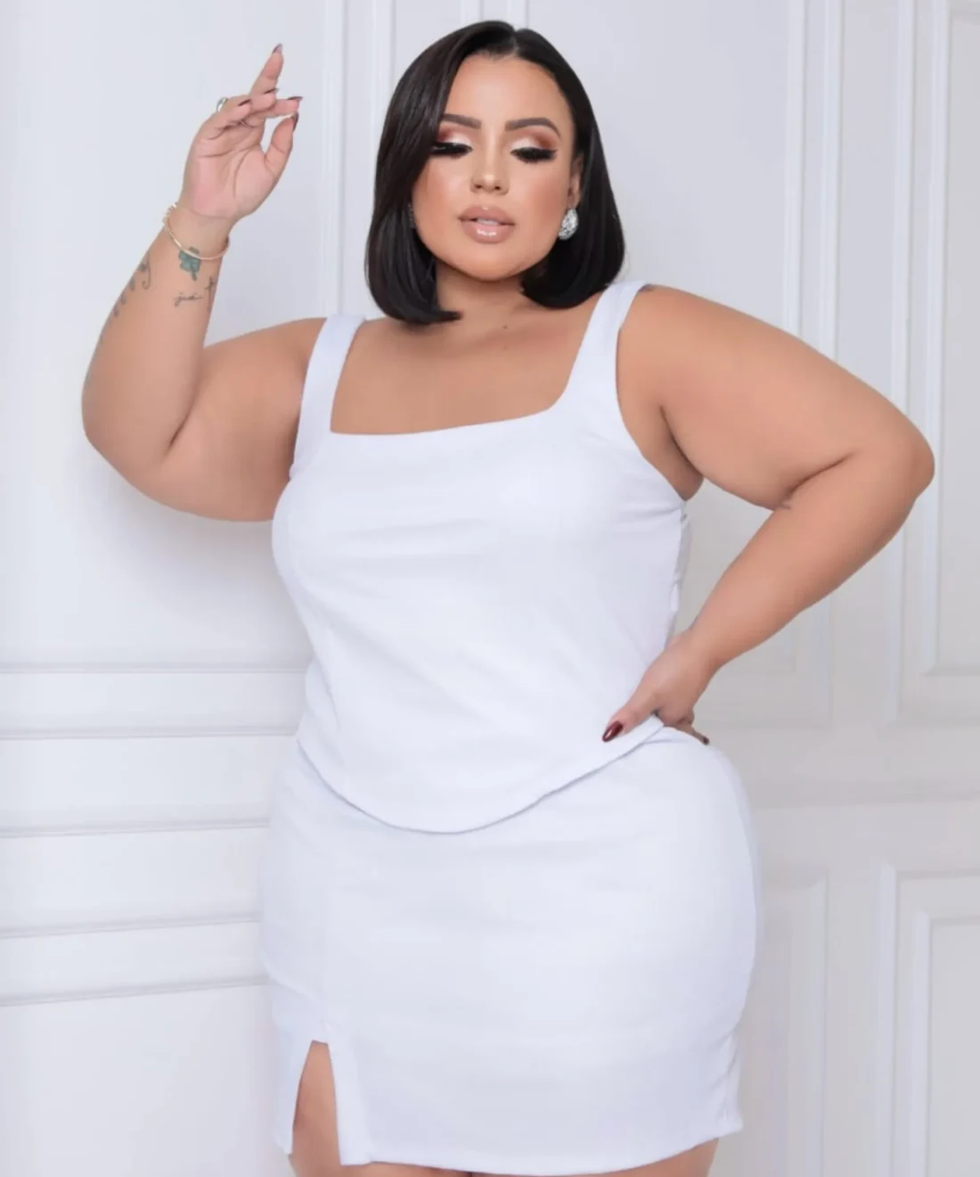 Conjunto Plus Size Feminino Miss