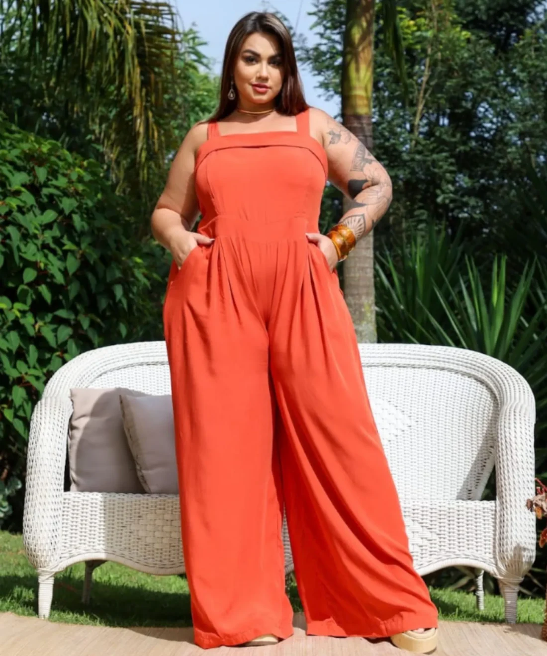 Macacão Longo Diva Plus