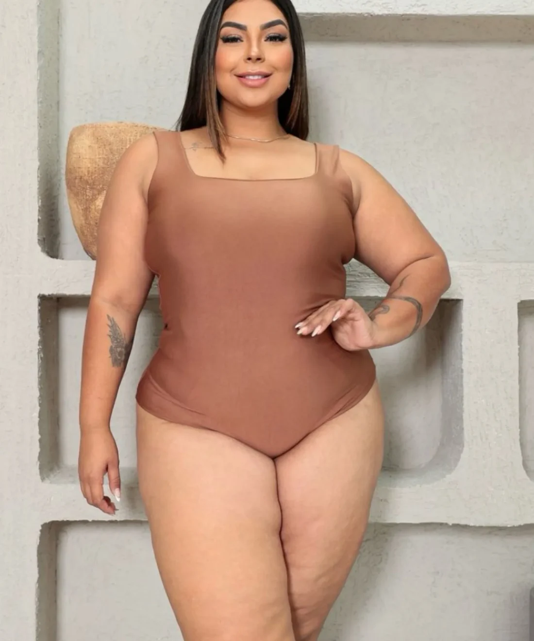 Body Desejo Alça Plus Size