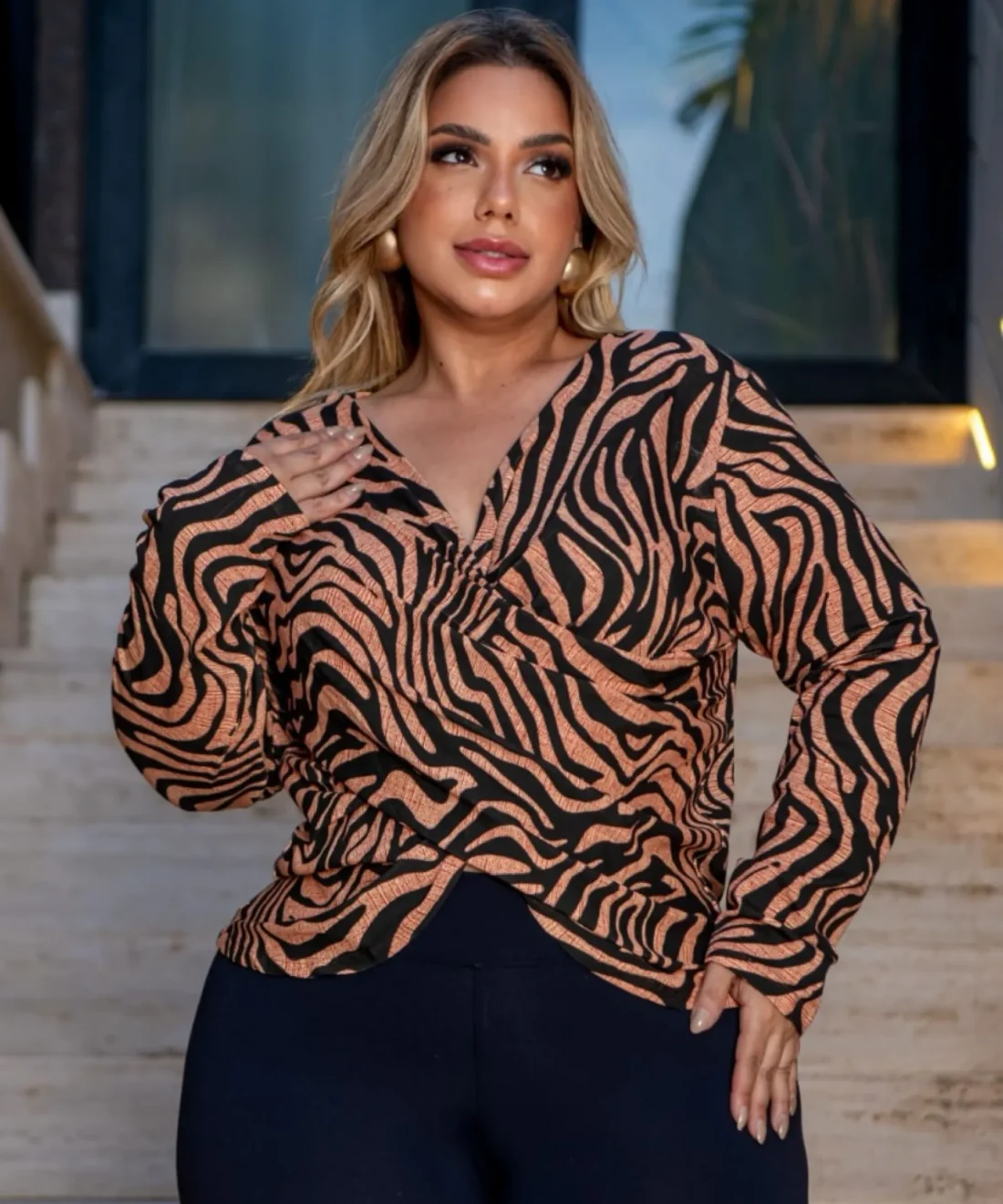 Blusa Versatile Plus