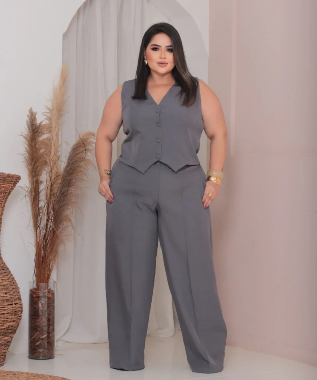 Conjunto Social Alfaiataria Plus