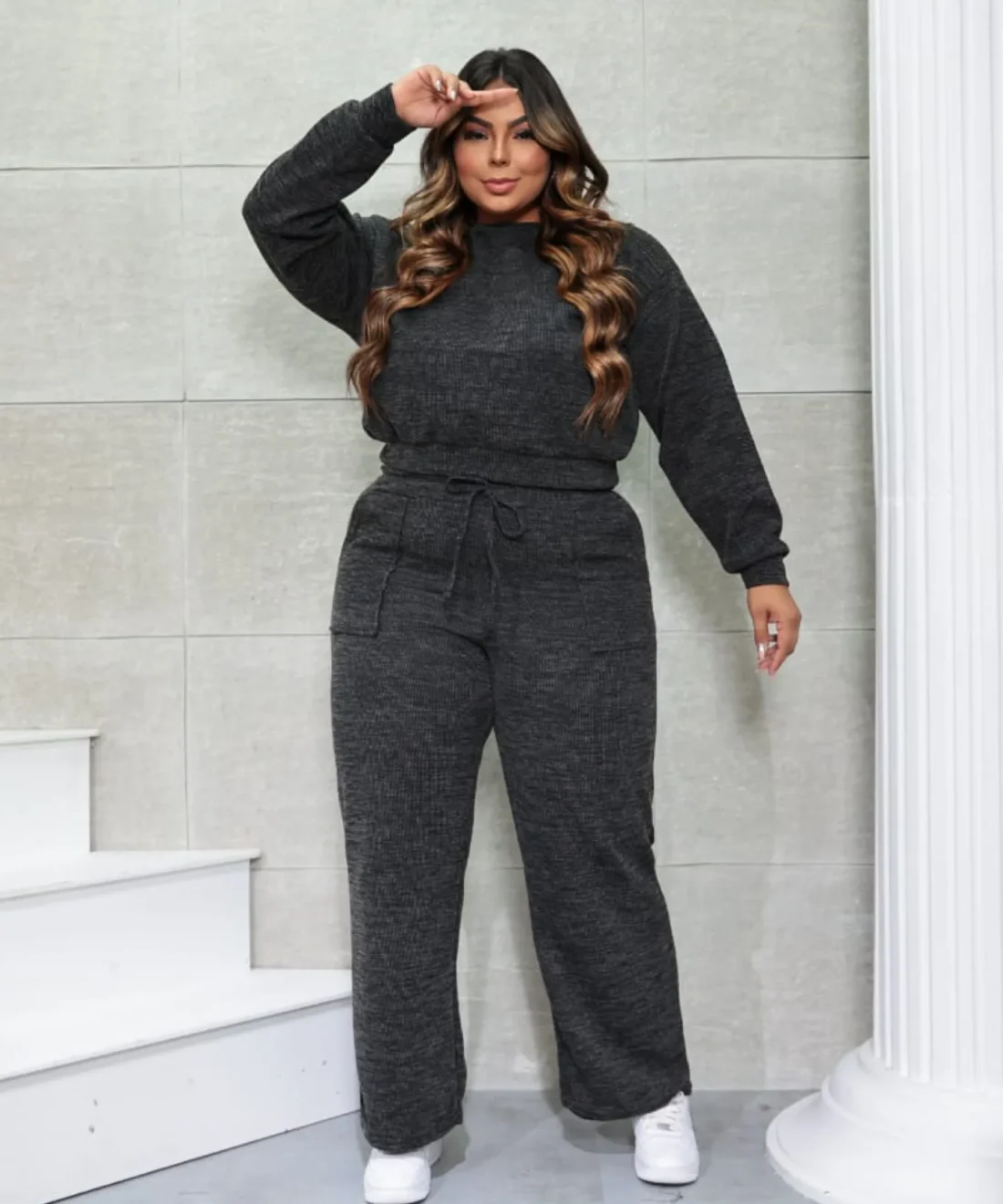 Conjunto Cheia de Estilo Plus Size
