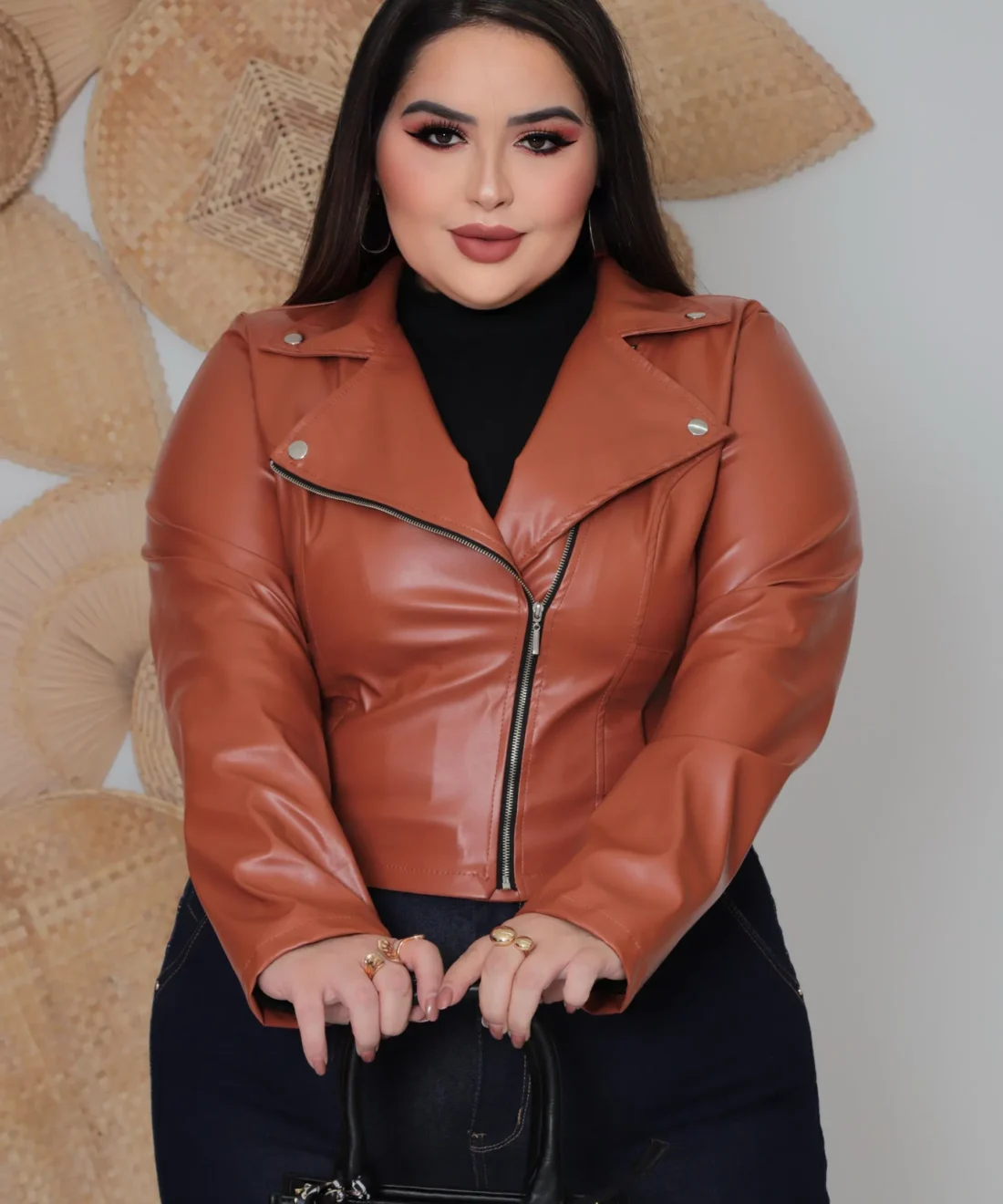 Jaqueta Couro Diva Plus